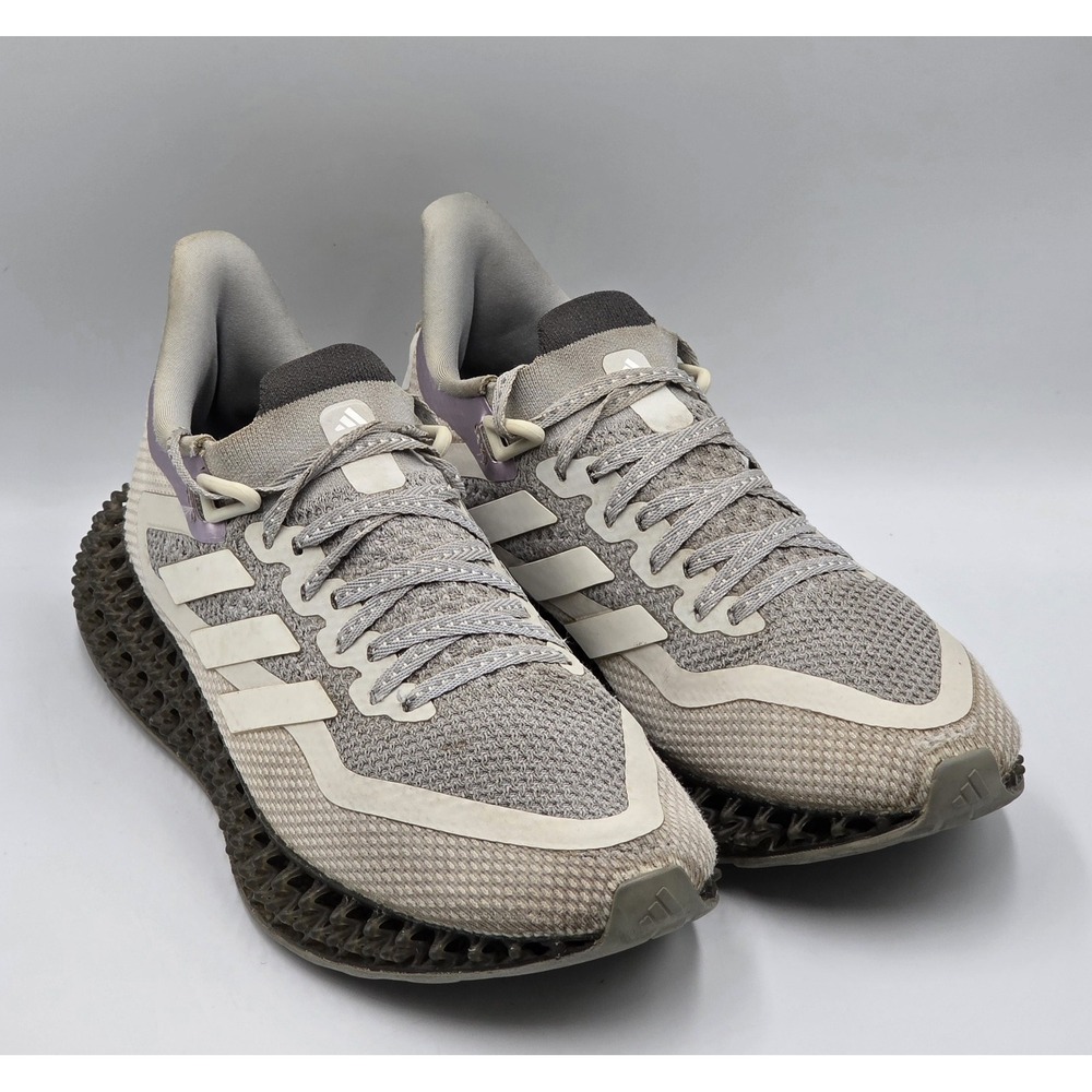 adidas 4DFWD 2 Women's Running Shoes Halo Silver Matte Purple Size 9 HP3204